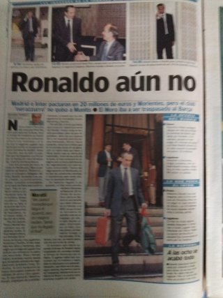 AZ.Periodico R.Madrid campeón supercopa europa 200