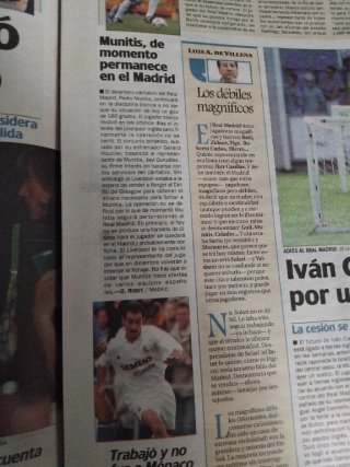 AZ.Periodico R.Madrid campeón supercopa europa 200