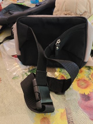 Marsupio Winner Sport grigio e bianco