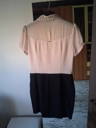 Abito ARTIGLI donna  xxxl/46rosa con nero