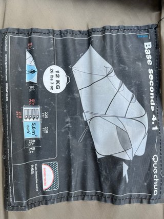 Tienda campaña Base Seconds 4.1