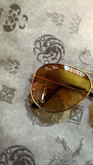 Gafas de sol Ray-Ban Aviator Marrón/Dorado