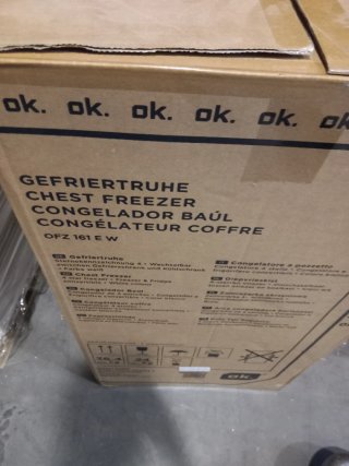 Congelador OK OFZ 161 E W