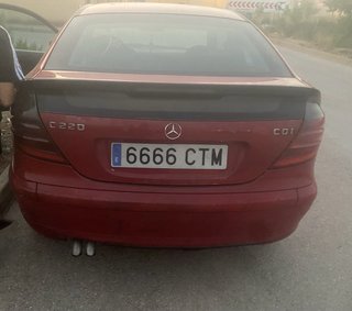 Mercedes C220 sport cupe 2004