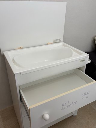 Mueble cambiador bañera Micuna