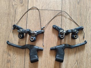 Frenos Cantilever y Manetas Shimano
