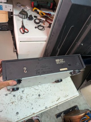 Yamaha CDX-510 Lettore CD Hi-Fi Nero