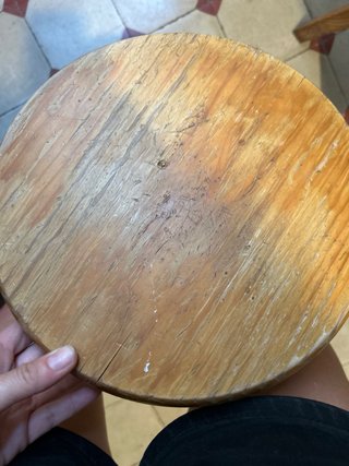 Taburetes Vintage Regulables Madera