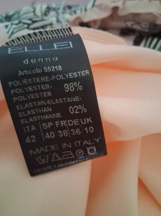 Vestito donna fantasia floreale