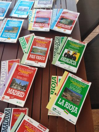 Colección VHS + LIBRO Descubrir España