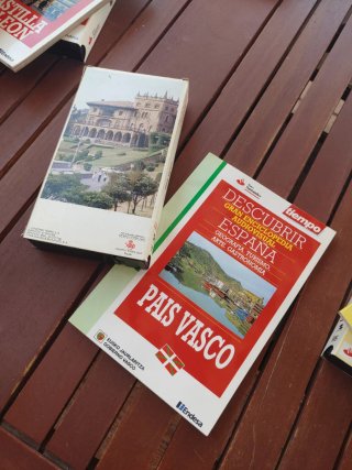 Colección VHS + LIBRO Descubrir España