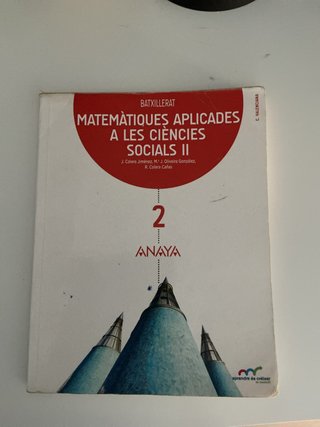 Matemàtiques aplicades a les ciències socials I...