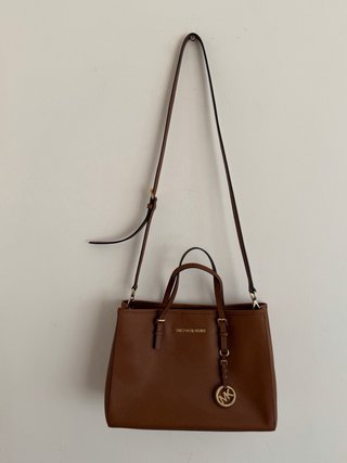Bolso Michael Kors Marrón y Dorado