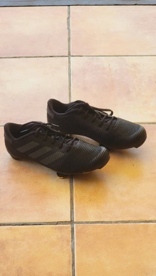 Zapatillas Ciclismo Carretera Adidas Negras