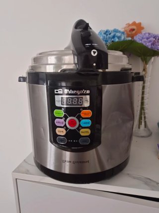 Olla a presión eléctrica programable Orbegozo