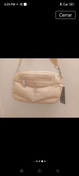 Bolso Pepe Moll Beige Colgar