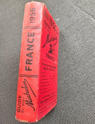 Guía Michelin Francia 1956