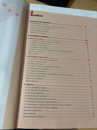 Matemáticas aplicadas a las Ciencias Sociales I...