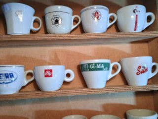 Tazzine caffè pubblicitarie