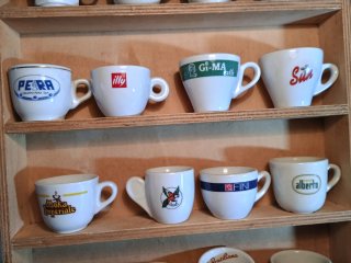 Tazzine caffè pubblicitarie