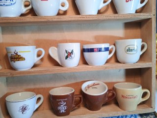 Tazzine caffè pubblicitarie