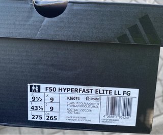 Botas Fútbol Adidas F50 Hyperfast Elite LL FG