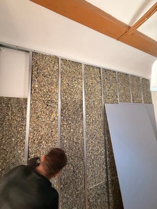Trabajos de pladur  Cinta y masillas