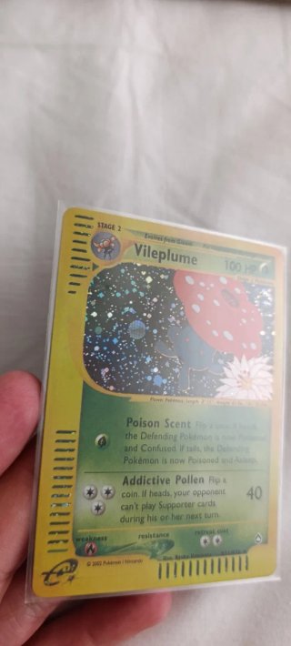 Carta Pokémon Vileplume Stage 2 Antigua