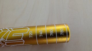 Manillar Wake Aluminio 780mm 31.8mm