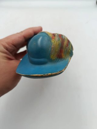 ANTIGUO MUÑECO SONAJERO DE CELULOIDE