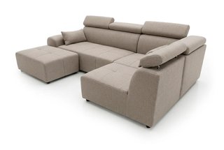 Sofá Cama Rinconera Dolce 280cm + Puff