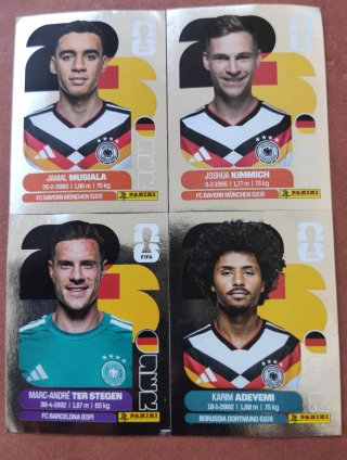 Cromos Alemania DFB Especiales