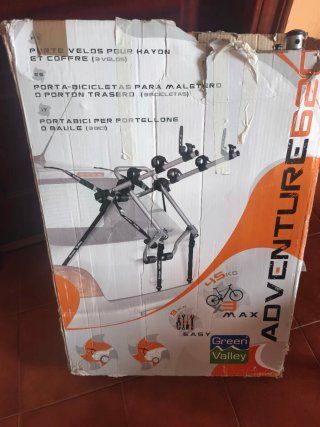 Portabicicletas para maletero
