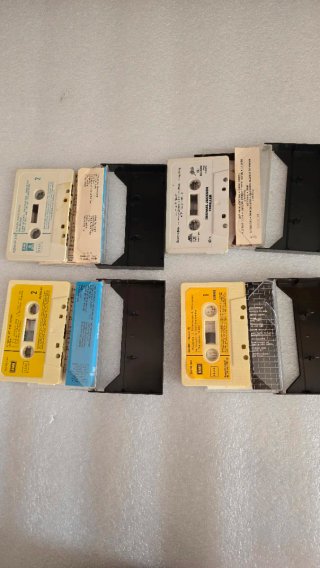 Lote 4 Cassette: Beatles, Queen, Michael Jackson
