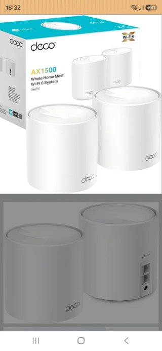 TP-Link Deco AX1500 Duo Wi-Fi 6