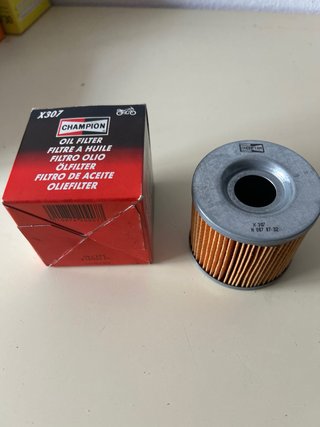 Filtro Aceite Champion X307 Moto