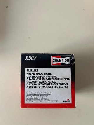 Filtro Aceite Champion X307 Moto