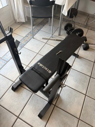 Banco de pesas Tectake mini gym ala venta