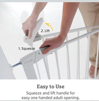 Munchkin MAXI-SECURE Puerta de seguridad 76-82 cm