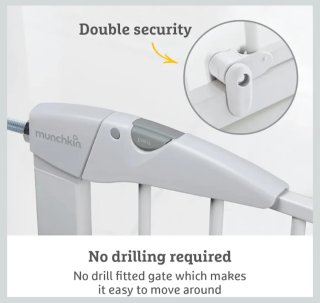 Munchkin MAXI-SECURE Puerta de seguridad 76-82 cm
