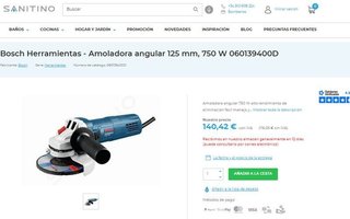 Amoladora Bosch GWS750-125 750W