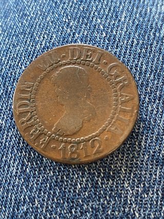 Moneda Antigua 1812