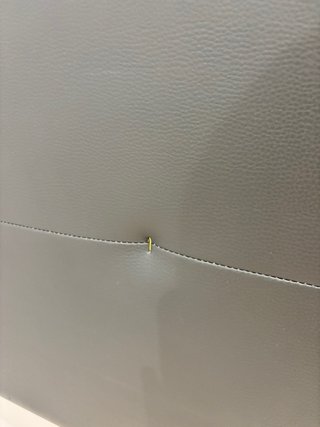 Cabecero de cama polipiel negro