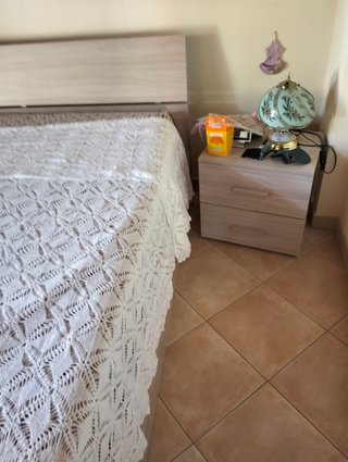 Copriletto matrimoniale filet