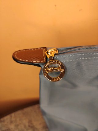 Bolso Longchamp Mujer Marrón y Gris