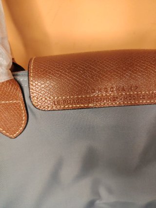 Bolso Longchamp Mujer Marrón y Gris