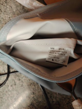 Bolso Longchamp Mujer Marrón y Gris