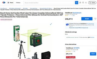 Nivel Láser Bosch 24M Trípode Automático
