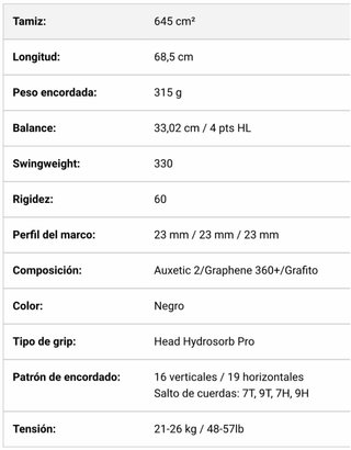 Raqueta de Tenis Head Speed MP Legend