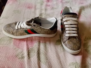 Sneakers Gucci Uomo Donna Marrone Verde